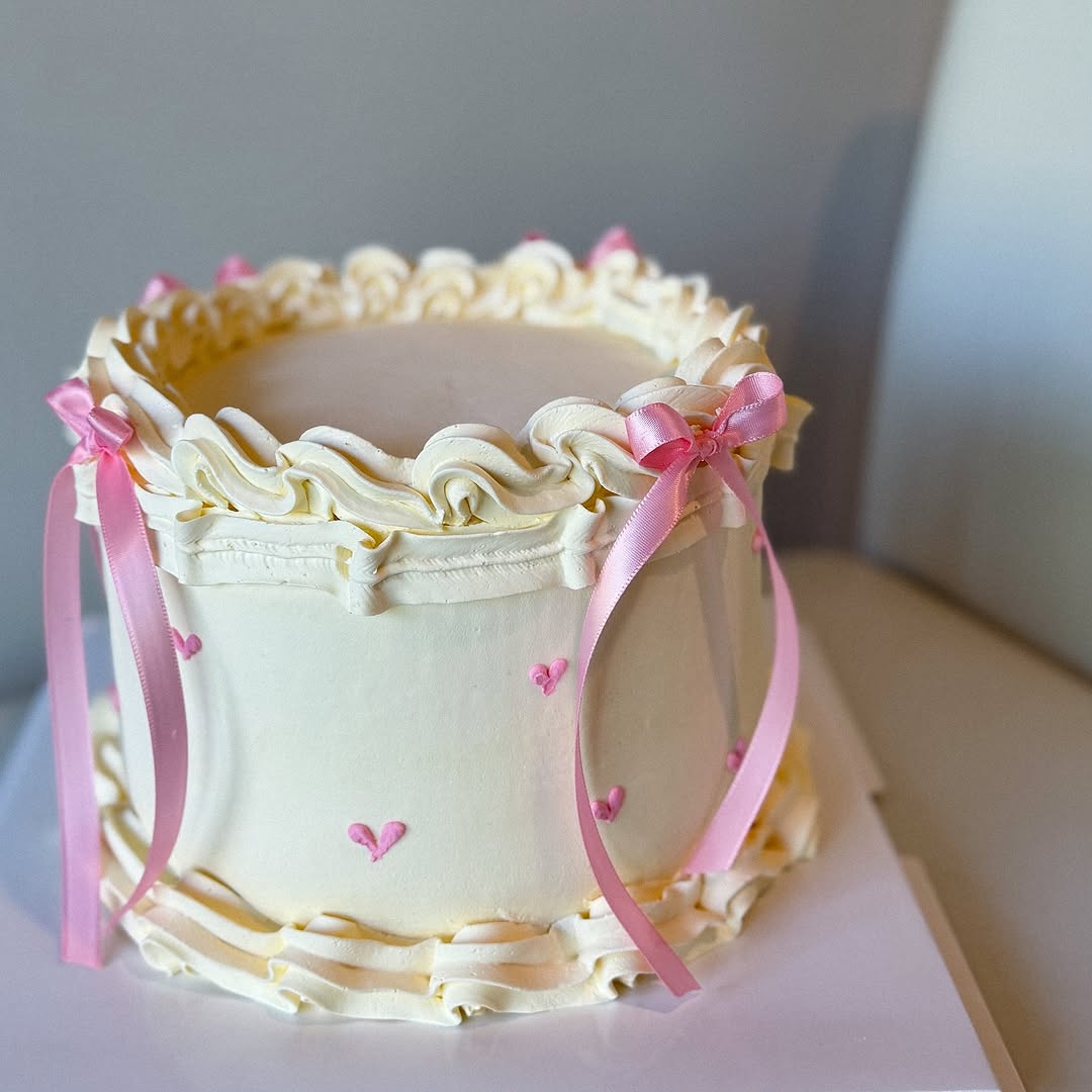 Kyiv cake with hazelnut decoration